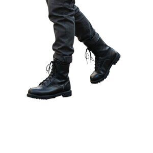 DAKOTA OUTERWEAR BK30995 Non Metallic Safety Toe Vibram Sole Boots Men Sz 5.5 D